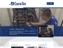 Tablet Screenshot of curatec.nl