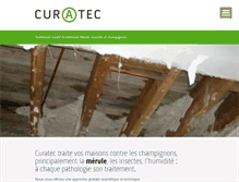 Tablet Screenshot of curatec.be